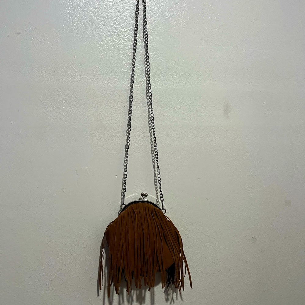 Brown Fring bag. ‘Cowgirl’ Purse
